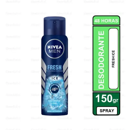 [DD9550] DESODORANTE NIVEA MEN SPRAY FRESH ICE 150 ML
