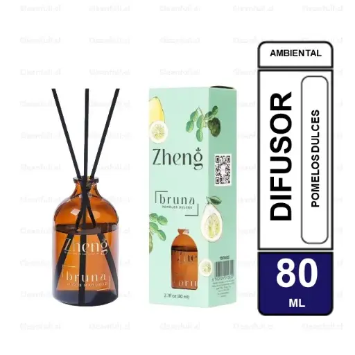 [AR9044] DIFUSOR AROMATIZANTE ZHENG HOME BRUNA POMELOS DULCES 80 ML  