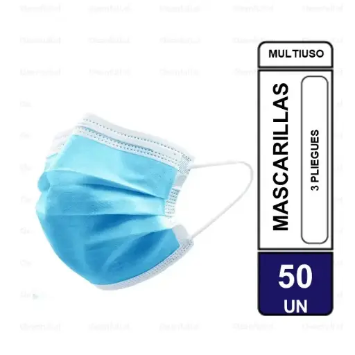 [MA4450] MASCARILLA PROTECTORA 3 PLIEGUES VARIEDADES