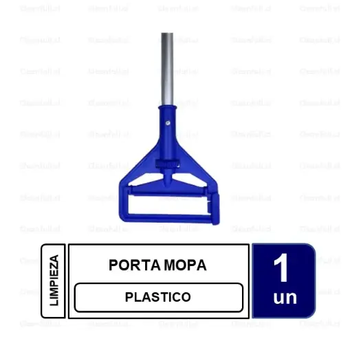 [ACC617] PORTA MOPA HUMEDA ENGANCHE PLASTICO AZUL