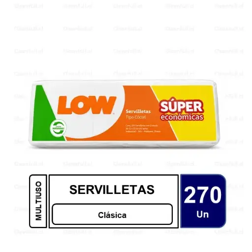 [PS0054] SERVILLETA LOW COCTEL 270 UN